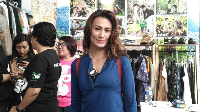 Davina menyebut dirinya seorang peskatarian (Foto: Erika Kurnia) Davina menyebut dirinya seorang peskatarian (Foto: Erika Kurnia)