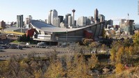 Terletak di kawasan kaki bukit, Calgary adalah kota terbesar di Kanada dengan jumlah penduduk 991.759 jiwa. Istimewa.