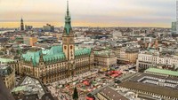 Sebuah kota di Jerman, Hamburg, masuk dalam daftar 10 kota paling nyaman dihuni pada tahun 2017. Istimewa.