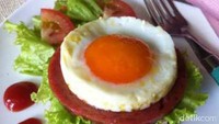 PISCES: Sifat artistik Anda cocok dengan tampilan telur  ‘sunny side up’. Anda bisa saja menginginkan telur ini dengan kuning telur yang sempurna bulatnya.Foto: detikfood