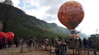 The Lodge Maribaya berada di Jalan Maribaya Timur KM 6 di Kampung Kosambi, Desa Cibodas, Kecamatan Lembang, Kabupaten Bandung Barat. The Lodge Maribaya menyediakan penginapan serta aneka wahana buat seru-seruan (Mukhlis Dinillah/detikTravel)