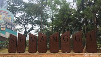 Foto: Prasasti Simpang Susun Semanggi