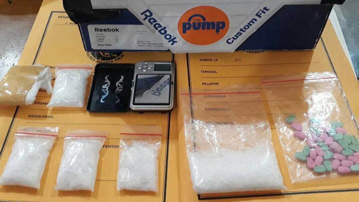 Mahasiswa Pengedar Sabu dan Ekstasi Jaringan LP Cipinang Ditangkap