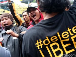 Driver Uber Demo Tarif Rp 0