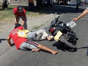 Rekonstruksi Penjambretan Saudara Kembar, 7 Adegan Diperagakan