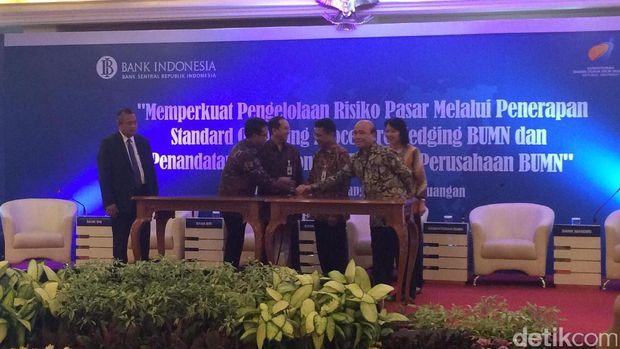 BI Minta BUMN Gunakan 'Asuransi' Valas