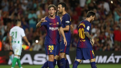 Barcelona Menang Tanpa Gol Messi