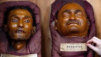 Itu kenapa museum ini terdiri dari banyak tengkorak dan potongan kepala. Lambroso percaya bahwa seseorang tidak belajar menjadi jahat (Foto: Stefano Rellandini/Reuters)