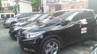 Ada mobil Honda HR-V yang juga disegel KPK (Foto: Yulida Medistiara/detikcom)
