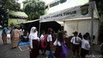 Korban Kebakaran Kebon Pala Diungsikan ke Halaman Sekolah
