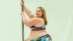 Punya Tubuh Ukuran Plus Tak Halangi Wanita Ini Jadi Pole Dancer