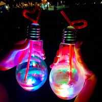 Cantiknya! Minuman Warna-warni dalam Bohlam Lampu Ini Sedang Tren