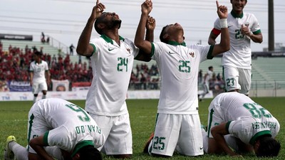 Skuat Garuda Libas Timor Leste