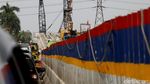 Kemacetan Mengular Imbas Proyek Flyover Cipinang Lontar