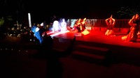 Traveler juga dapat menyaksikan Pentas drama tari bertajuk Sangkuriang. Pentas perdananya berlangsung pada Sabtu (19/8) kemarin (Mukhlis Dinillah/detikTravel)