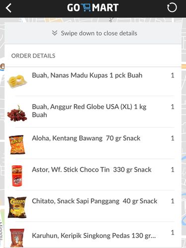 Pengalaman Belanja Kebutuhan Rumah Tangga Pakai Go-Mart dari Go-Jek