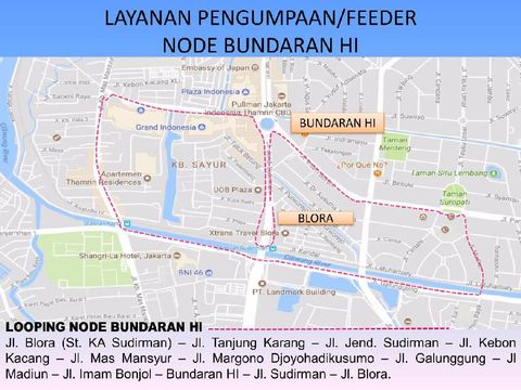 Rute Bus Pengumpan Bundaran HI