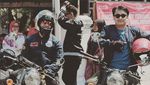 Gaya Para Seleb dan Tunggangannya saat Touring