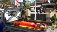 Tri menjelaskan latihan uji coba rudal tersebut dilaksanakan di kawasan pantai wilayah Kecamatan Pamengpeuk, Garut, Sabtu (19/8) lalu. 