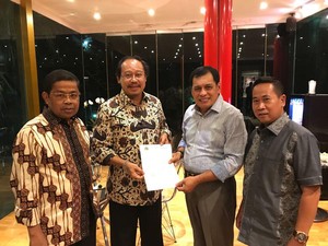 Djan Faridz Beri Dukungan ke Nurdin Halid di Pilgub Sulsel