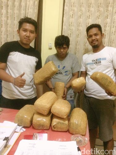 Barang bukti ganja siap edar seberat 8,5 Kg jadi barang bukti