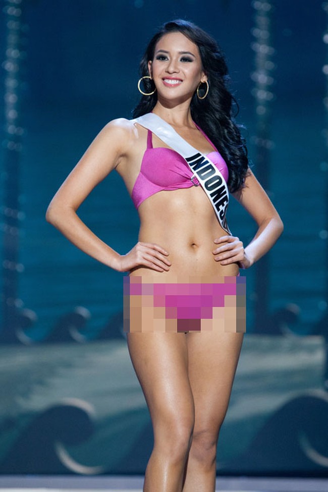 Puteri Indonesia 2014 Elvira Devinamira yang mengenakan bikini sempat menjadi polemik dan kontroversi. Namun keputusannya itu semata-mata hanyalah kewajibannya sebagai kontestan di ajang Miss Universe. Foto: Istimewa