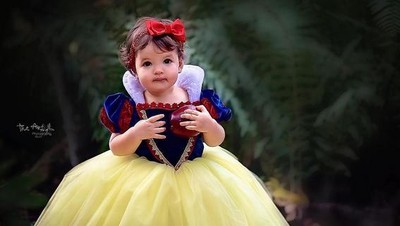 Foto: Cute! Saat Anak-anak Jadi Putri Disney