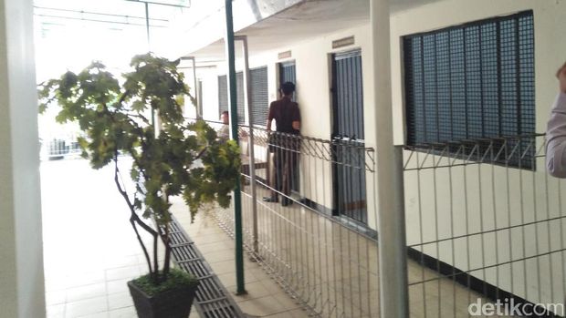  Suasana di PN Jaksel, Selasa (22/8/2017) pasca OTT panitera pengganti