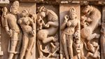 Foto: Relief Kamasutra di Candi India