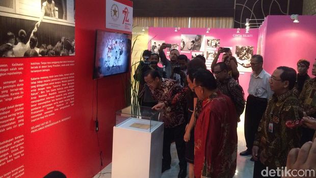 Pameran 'Sukarno: Besar bersama Rakyat' di Kementerian Sekretariat Negara 