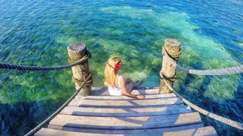 Tapi Alyssa kesal karena sering dicurigai bepergian sendirian dengan biaya mahal. Ada yang menganggapnya menjual diri. Foto: Instagram