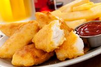 Fish and chips yang terbuat dari ikan penyebab alergi.
