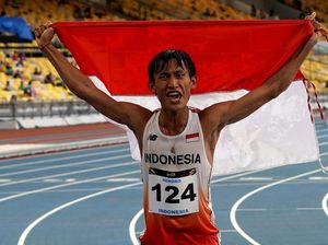 Hat-trick Emas SEA Games, Hendro Juga Pecah Rekor