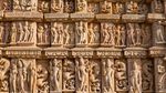Foto: Relief Kamasutra di Candi India