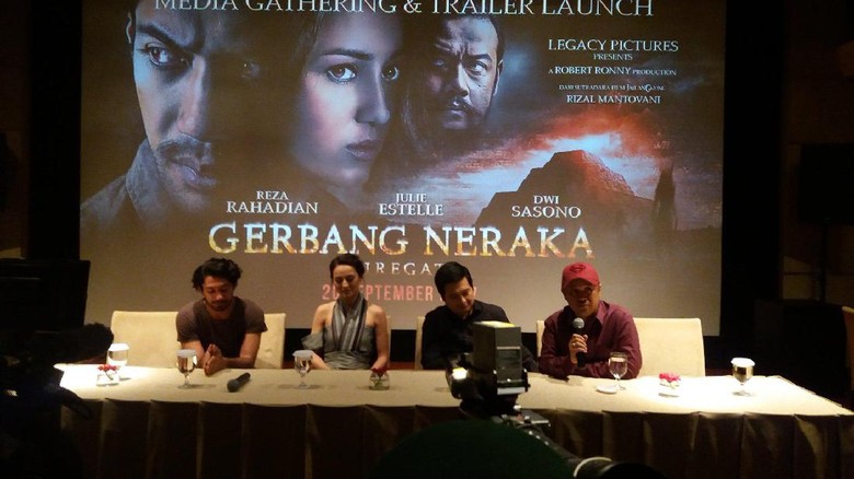 Foto: Cast film Gerbang Neraka (Official Legacy Pictures) Foto: Cast film Gerbang Neraka (Official Legacy Pictures)