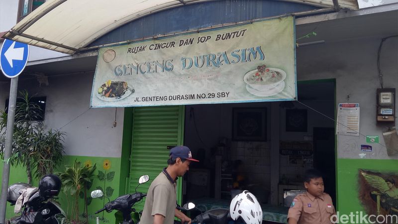 Rujak cingur di Cak Durasim Surabaya