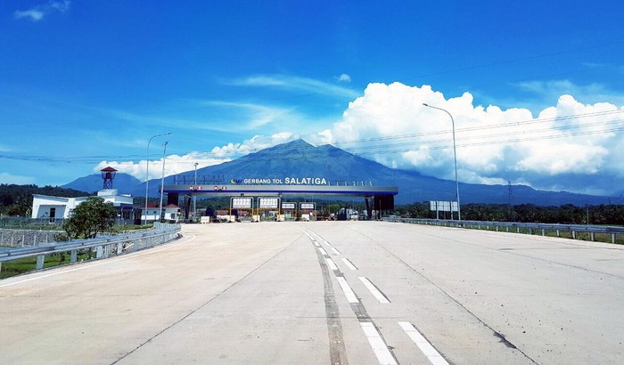 Foto: Lewati Lembah dan Gunung, Begini Cantiknya Tol Bawen ...