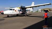 Tidak ada satu kendala apapun dari pesawat dari mulai take off sampai landing semuanya berjalan mulus.