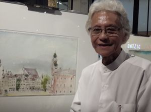 Selamat Jalan Srihadi Soedarsono, Pelukis Borobudur hingga Bedhaya Ketawang