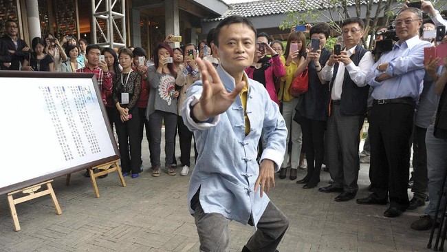 Lengser dari Orang Terkaya di Asia, Fakta Lain Jack Ma Si Master Tai Chi