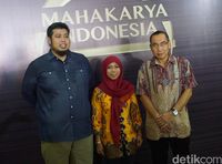 Arie Parikesit, Mpok Yuli dan Darwan dalam acara Santap Mantap Day 2017.