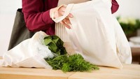 Tidak mencuci tas belanja kain, berarti Anda membiarkan semua bakteri dari apapun yang ada di toko bahan makanan hidup disini. Foto: Istimewa