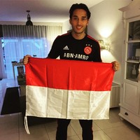 Pemain timnas sepakbola Indonesia lain yang berwajah ganteng adalah Ezra Walian. Ezra merupakan pemain naturalisasi yang sebelumnya tinggal di Belanda dan sekarang berada di bawah grup U-22. Foto: Instagram