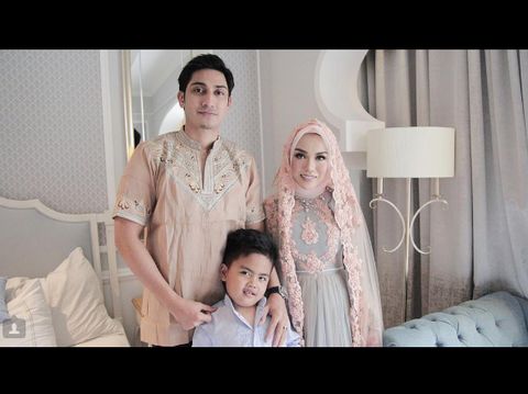 Lukman Azhari, Medina Zein dan putra dari pernikahan pertamanya