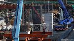 Foto: Top! Beton Jalur LRT Sudah Membelah Kelapa Gading