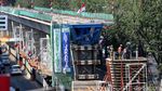 Foto: Top! Beton Jalur LRT Sudah Membelah Kelapa Gading