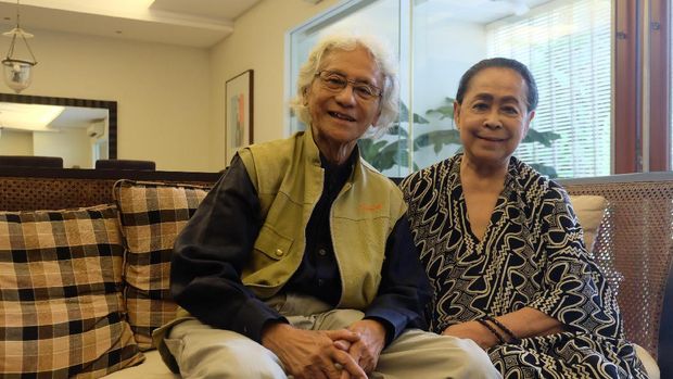 Lukisan 44 Tahun yang Lalu Karya Srihadi Soedarsono Dipamerkan di Jakarta 