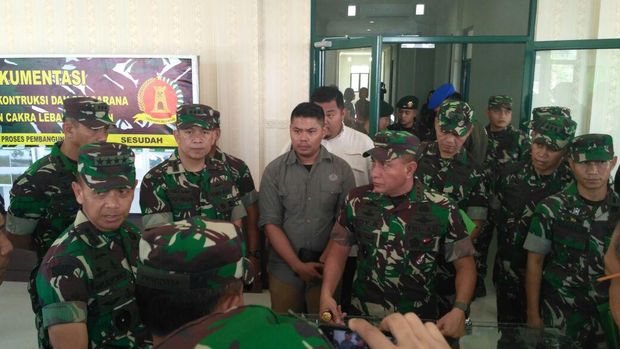 KSAD Tinjau Pembangunan Pangkalan Satuan Elit Kostrad di Lebak