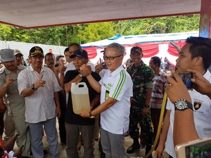 Berkat Jokowi, BBM di Halmahera Turun Dari Rp 12.000 Jadi Rp 6.500