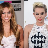 Miley Cyrus, dari panjang jadi under cut. Foto: Getty Images